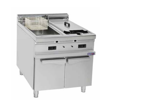 Mayapaz 22+22 Litre Gazlı Fritöz Alt Dolaplı 900 Seri M-DFG 890