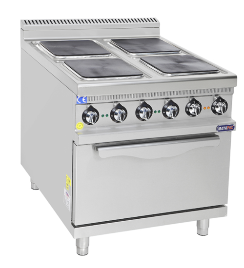 Mayapaz 4 Lü Pleyt Elektrikli Kuzine 100x100x85x M-KZE 1010