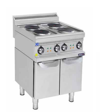 Mayapaz 4 Pleyt’li Elektrikli Ocak Alt Dolaplı 60x63x85 cm M-DOE 660