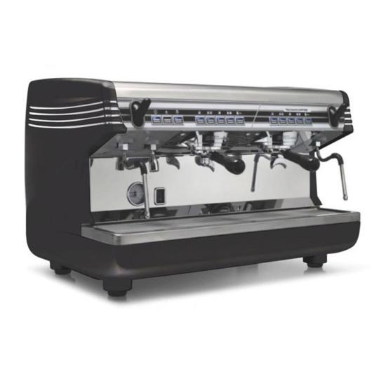 Nuova Simonelli Appia II 2 Gruplu Tam Otomatik Espresso Kahve Makinesi Yüksek Bardak