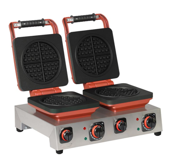 Omake Elektrikli Americano Model Çiftli Waffle Makinesi Zamanlayıcılı WFL21.E22.1201.Z50