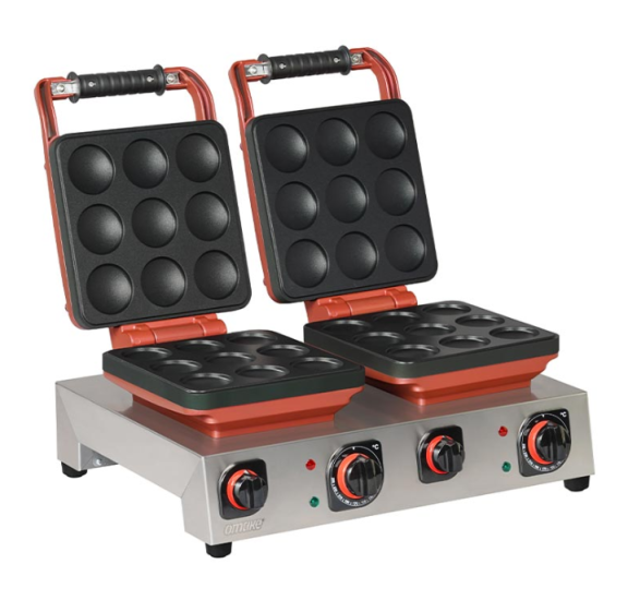 Omake Elektrikli Balls Model Çiftli Waffle Makinesi WFL21.E22.1501.Z50