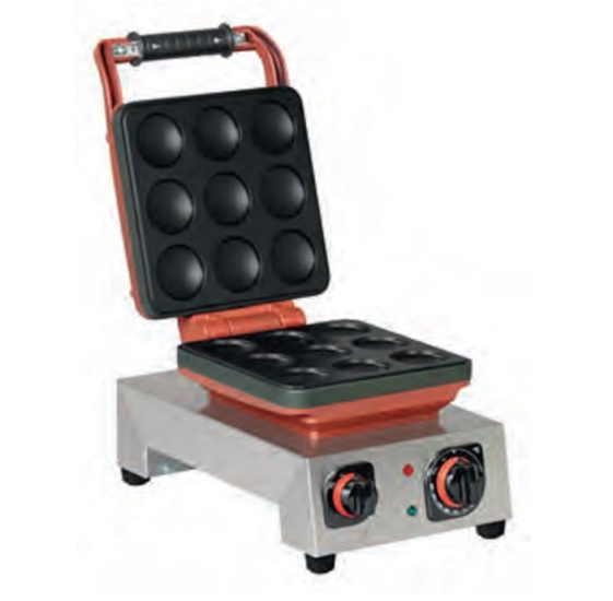 Omake Elektrikli Balls Model Tekli Waffle Makinesi Zamanlayıcılı WFL21.E12.1501.Z5F