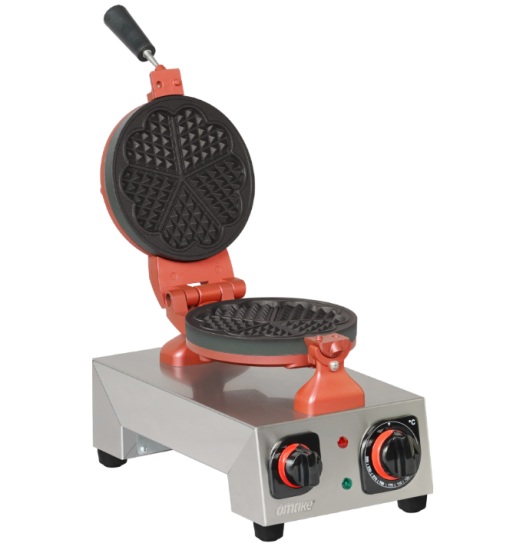 Omake Elektrikli Çiçek Model Tekli Waffle Makinesi Zamanlayıcılı WFL01.E12.0201.Z5F