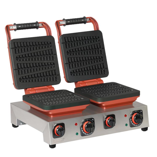Omake Elektrikli Çubuk Model Çiftli Waffle Makinesi Zamanlayıcılı WFL21.E22.1101.Z50