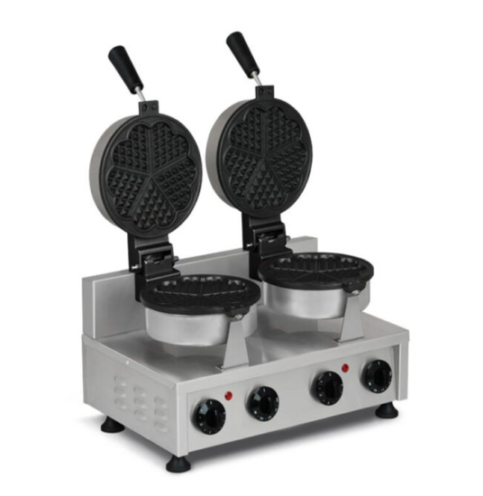 Omake Elektrikli Kalp Model Çiftli Waffle Makinesi Zamanlayıcılı WFL11.E22.0201.Z5F