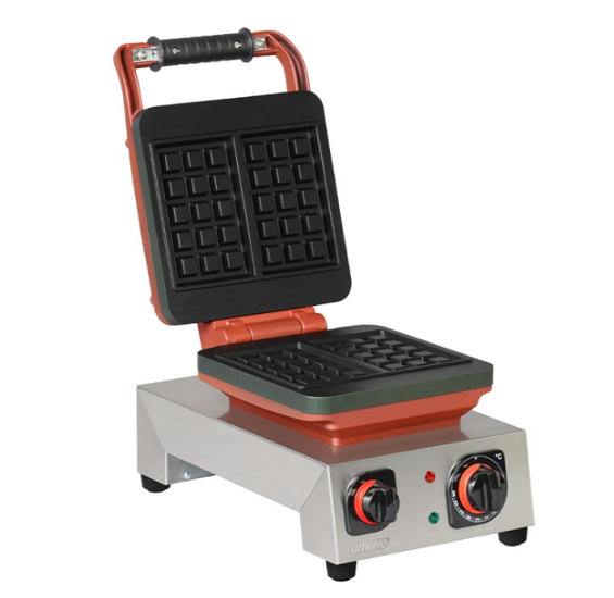 Omake Elektrikli Kare Model Manuel Waffle Makinesi Zamanlayıcılı WFL21.E12.0101.Z5F
