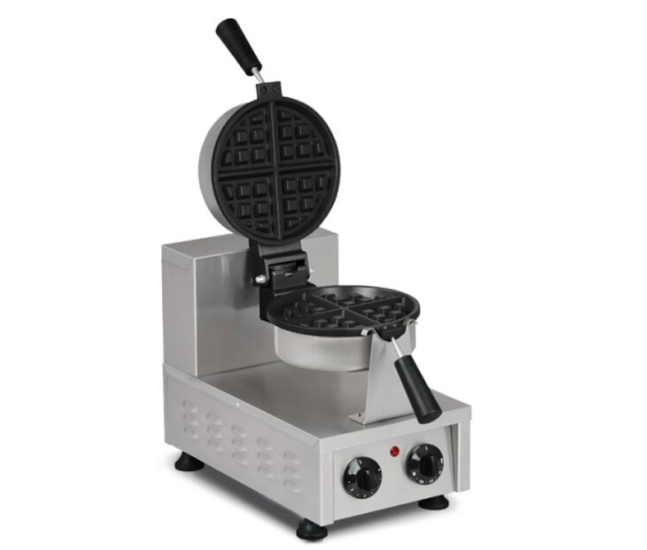 Omake Elektrikli Kare Model Tekli Waffle Makinesi Dönerli Zamanlayıcılı WFL12.E12.0101.Z5F