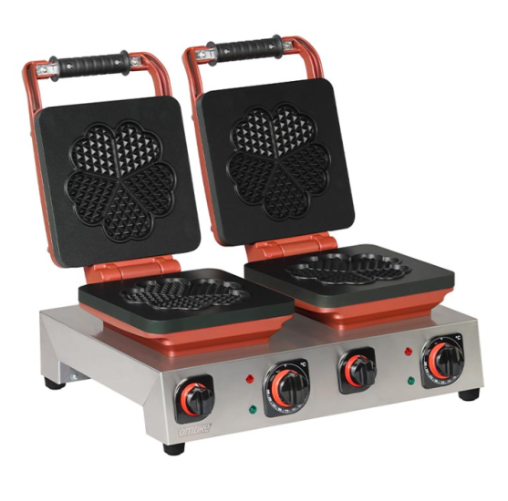 Omake Elektrikli Küçük Çiçek Model Çiftli Waffle Makinesi Zamanlayıcılı WFL21.E22.1301.Z50