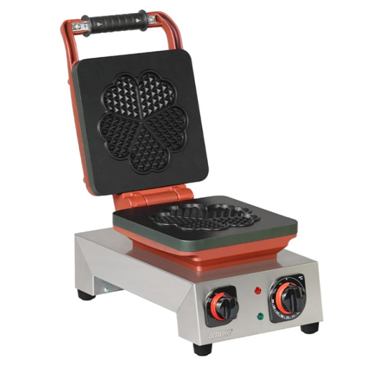 Omake Elektrikli Küçük Çiçek Model Tekli Waffle Makinesi Zamanlayıcılı WFL21.E12.1301.Z5F