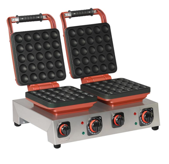 Omake Elektrikli Mini Top Model Çiftli Waffle Makinesi Zamanlayıcılı WFL21.E22.0601.Z50