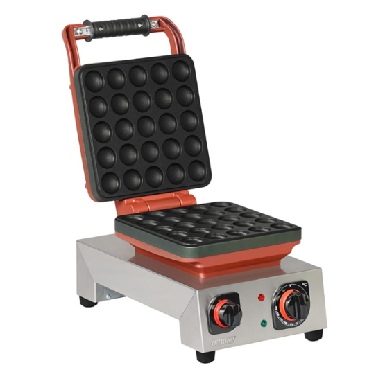 Omake Elektrikli Mini Top Model Tekli Waffle Makinesi Zamanlayıcılı WFL21.E12.0601.Z5F