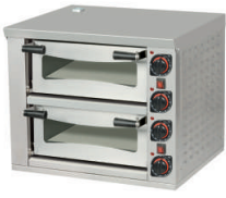 Omake Elektrikli Pizza Fırını İki katlı 72x72 FPZ01.E21.0702.U50