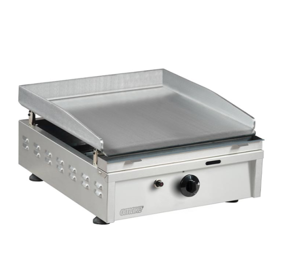 Omake Gazlı DKP Pleyt Izgara 40 cm IZG02.N11