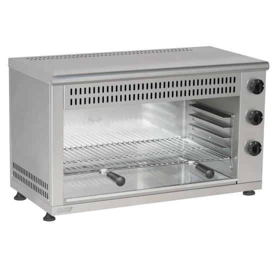 Omake Gazlı Salamender Makinesi 800x445x510 mm SLM03.N11.0003.000