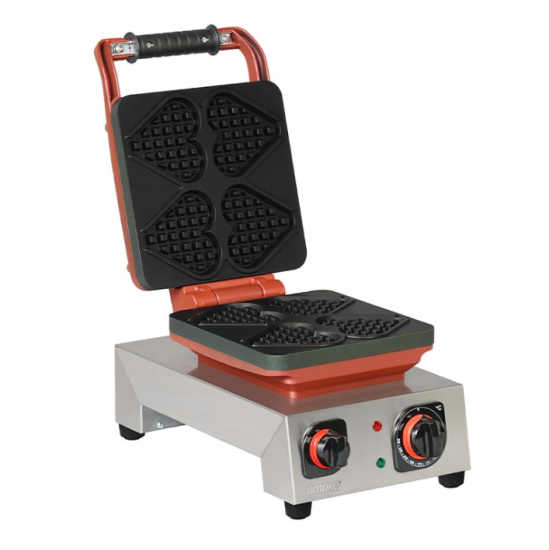 Omake Elektrikli Kalp Model Tekli Waffle Makinesi Zamanlayıcılı WFL21.E12.0701.Z5F