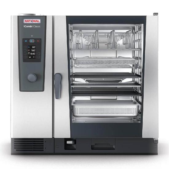 Rational 10 Tepsili Buhar Konveksiyonlu Gazlı Fırın 10x2/1 iCombi Classic ICC102G