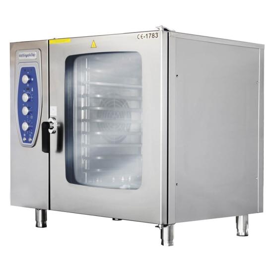 Öztiryakiler 10 Tepsili Elektrikli Konveksiyonlu Fırın Kızaklı 10x1/1 Kapasiteli 7890.10G11.01
