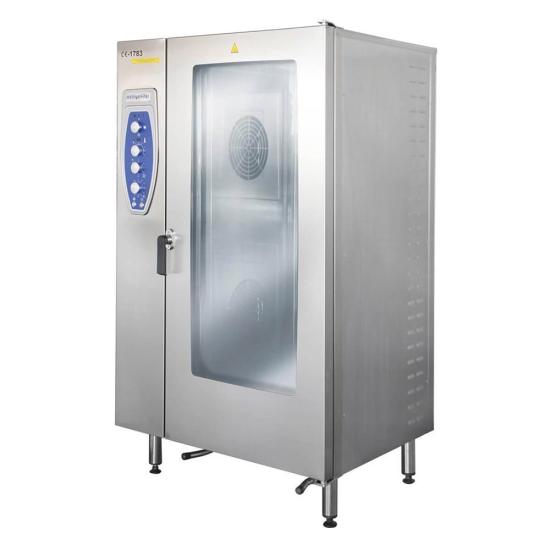 Öztiryakiler 20 Tepsili Elektrikli Konveksiyonlu Fırın Kızaklı 20x2/1 Kapasiteli 7890.20G21.01