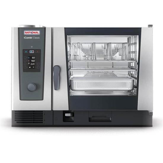 Rational 6 Tepsili Buhar Konveksiyonlu Elektrikli Fırın 6x2/1 iCombi Classic ICC62E