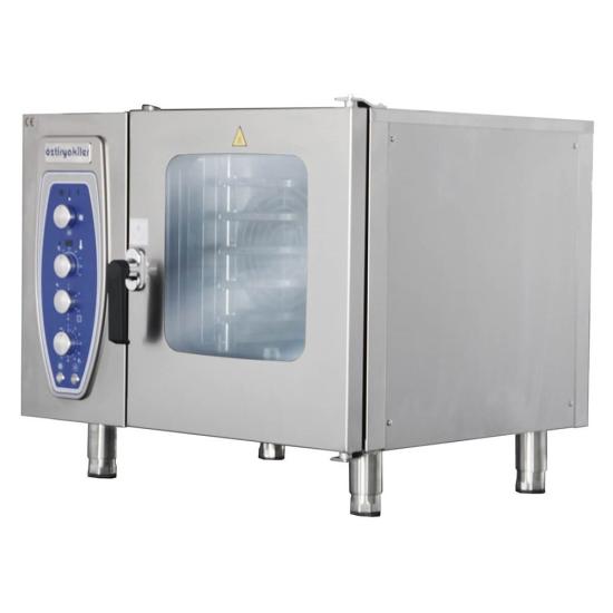 Öztiryakiler 6 Tepsili Elektrikli Konveksiyonlu Fırın Kızaklı 6x1/1 Kapasiteli 7890.95708.01
