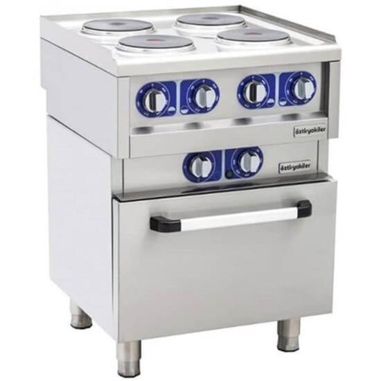 Öztiryakiler Dörtlü Kuzine Elektrikli 60x60x85 600 Seri 7865.N1.60608.02