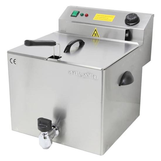 Öztiryakiler EF10S Elektrikli Fritöz 10 Lt 7856.GN23S.10