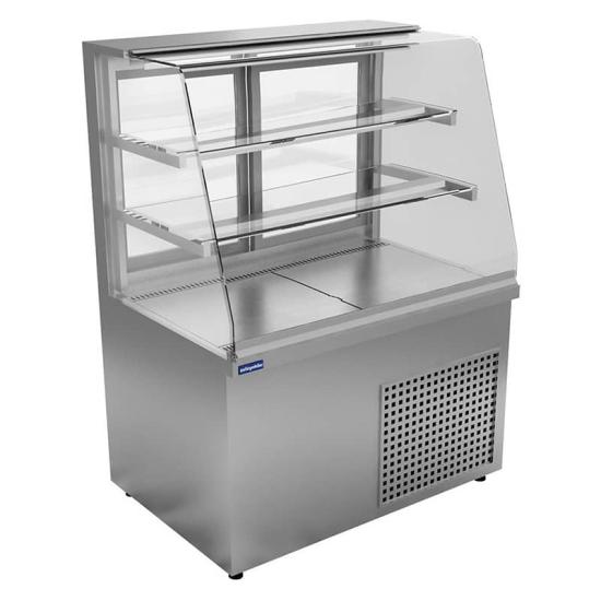 Öztiryakiler Eğik Camlı Soğuk Teşhir Dolabı, 290 lt, 120x70x135 cm, ETD - 13C12 Model
