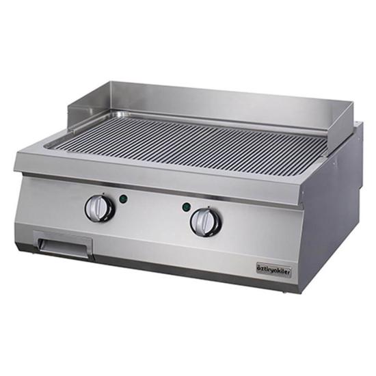 Öztiryakiler Set Üstü Oluklu Izgara Elektrikli 80x70x30 700 Seri 7864.N1.80703.11