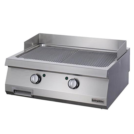 Öztiryakiler Set Üstü Oluklu Izgara Elektrikli 80x90x30 900 Seri 7864.N1.80903.11