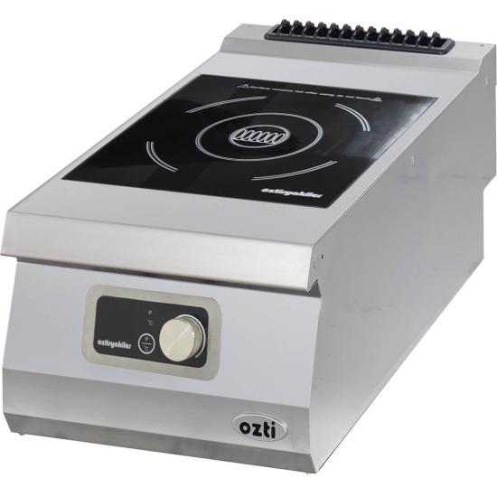 Öztiryakiler Set Üstü Tekli İndüksiyon Ocak Elektrikli 40x70x30 700 Seri 7865.N1.40703.IS