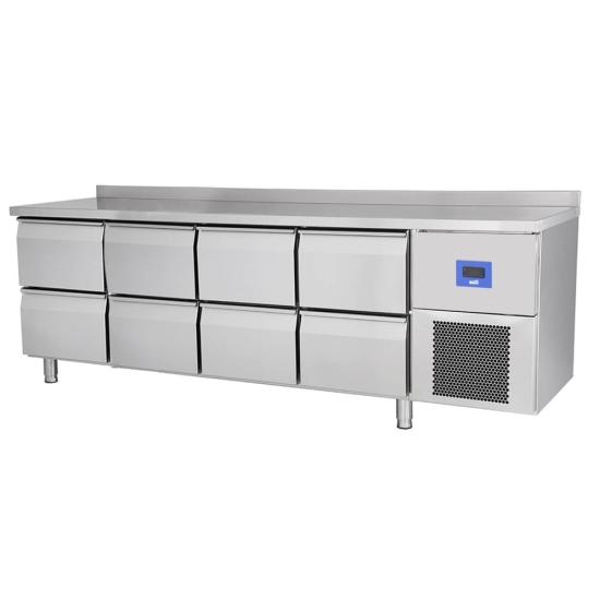 Öztiryakiler TA 460 NMV Sekiz Çekmeceli Tezgah Tip Buzdolabı 79E3.46NMV.02
