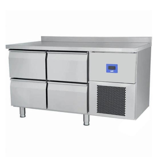Öztiryakiler TAG 270 NMV Dört Çekmeceli Tezgah Tip Buzdolabı 134x70x85 79E3.27NMV.02