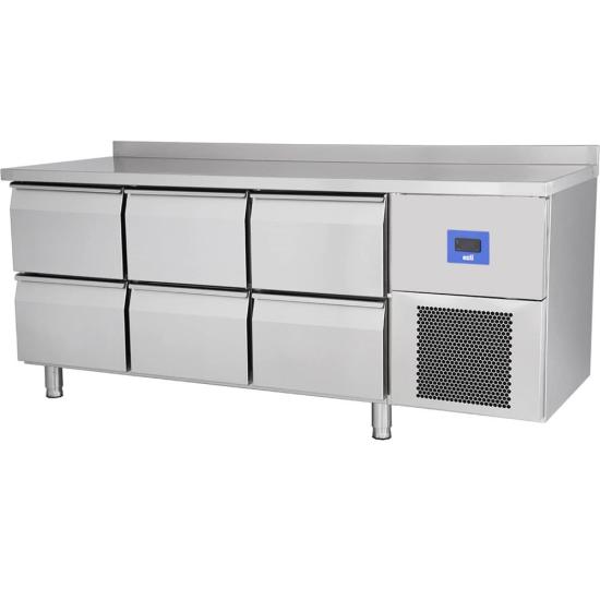Öztiryakiler TAG 370 NMV Altı Çekmeceli Tezgah Tip Buzdolabı 178x70x85 79E3.37NMV.02