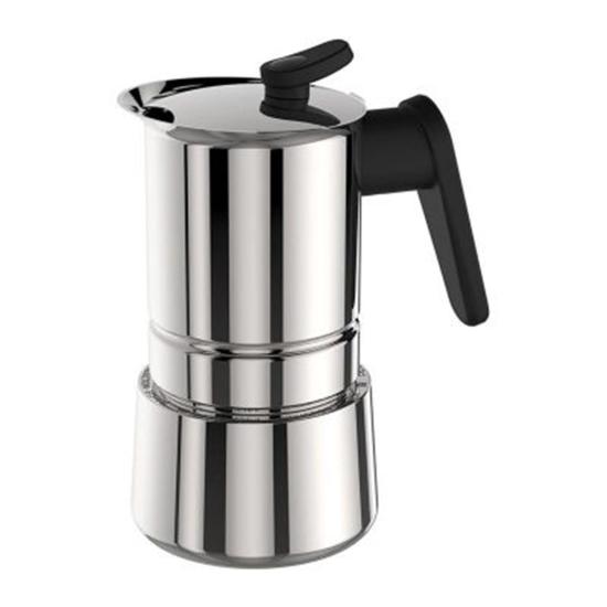 Pedrini Moka Pot 4 Cups Paslanmaz Çelik