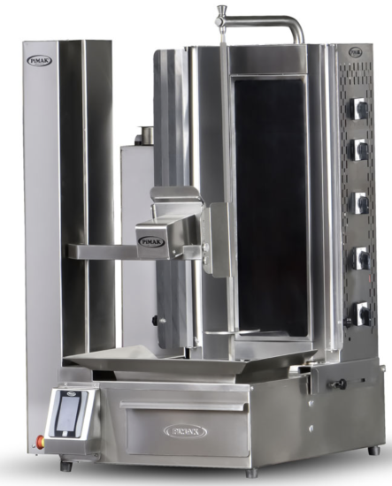 Pimak 5 Radyanlı Elektrikli Döner Robotu PDR100-E