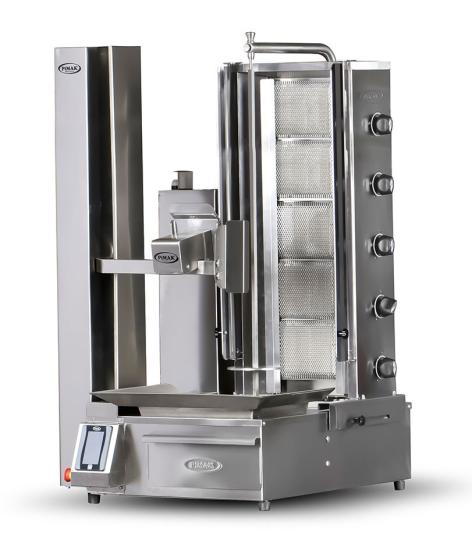 Pimak 6+6 Radyanlı Gazlı Döner Robotu PDR200-G