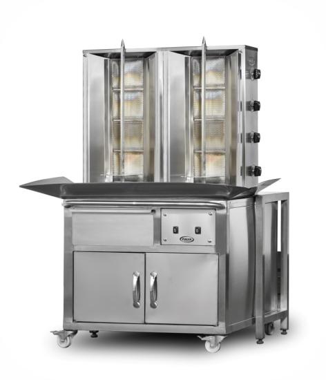 Pimak Arabalı Döner Makinesi 116 Kg DO1/M077-X4+4