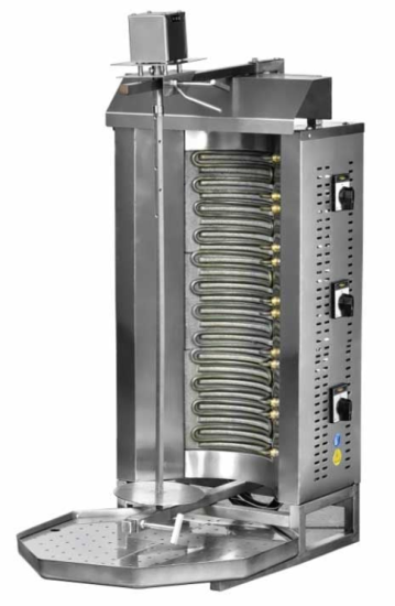 Pimak Elektrikli 6 Radyanlı Döner Ocağı Üstten Motorlu 50x60x92 cm M077-3D