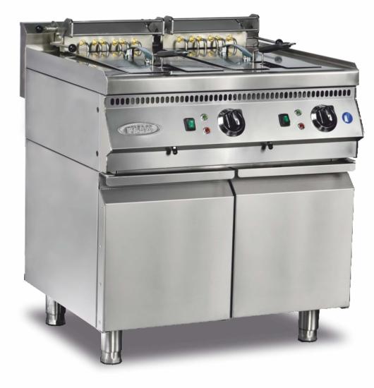 Pimak Gazlı Fritöz 12+12 Litre 80x70x85 70SD-M073-1