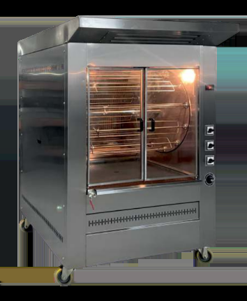 Pimak Kömürlü Tamburlu Piliç Makinası 12 / 96 Kapasiteli KT-M096