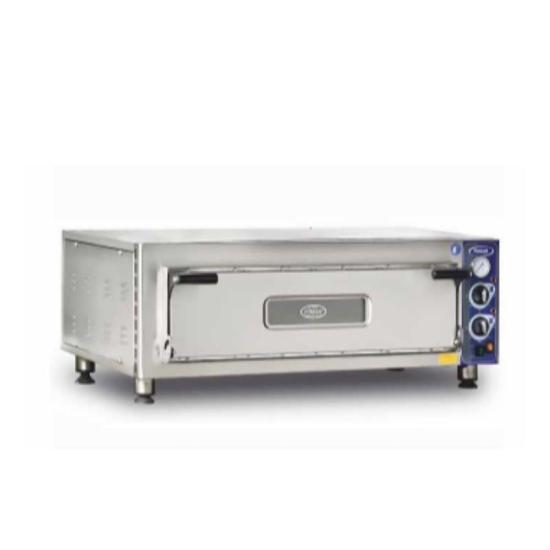 Pimak Tek Katlı Elektrikli Pizza Fırını 6 Pizza Kapasiteli 120x82x50 M012-6