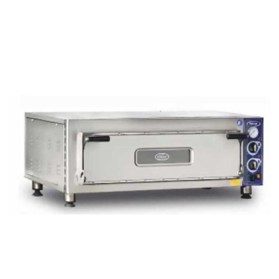 Pimak Tek Katlı Gazlı Pizza Fırını 6 Pizza Kapasiteli 137x88x67 M013-6G