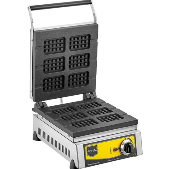 Remta 6’lı Çubuk Model Tekli Waffle Makinesi W17
