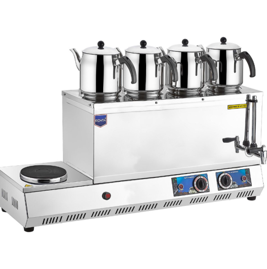 Remta 85 Model 4 Demlikli Çay Ocağı Elektrikli K33