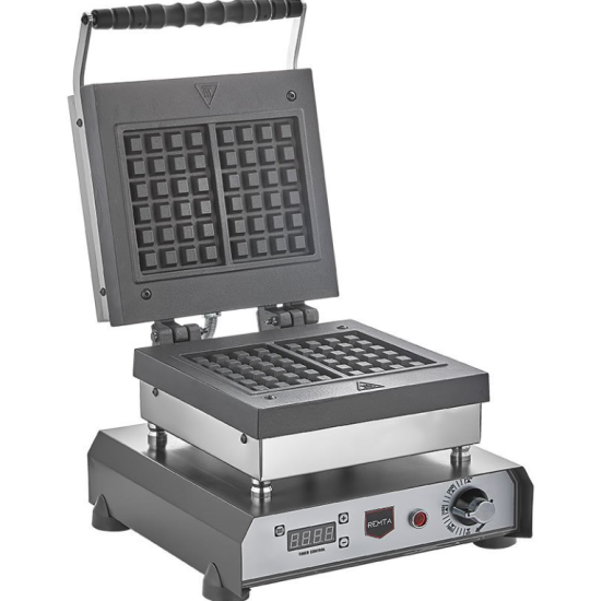 Remta Çiçek Model Değiştirlebilir Waffle Makinesi 16 cm Çaplı W34C