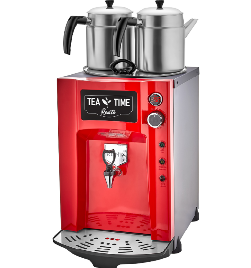 Remta Premium 2 Demlikli Jumbo Çay Makinesi 15 Litre DE12P