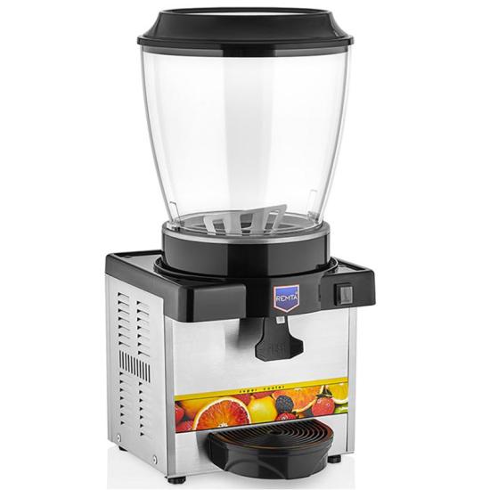 Remta ST30 Royal Şerbet ve Ayran Soğutma Makinesi, Karıştırıcılı, 20 Litre Kapasiteli, Silver