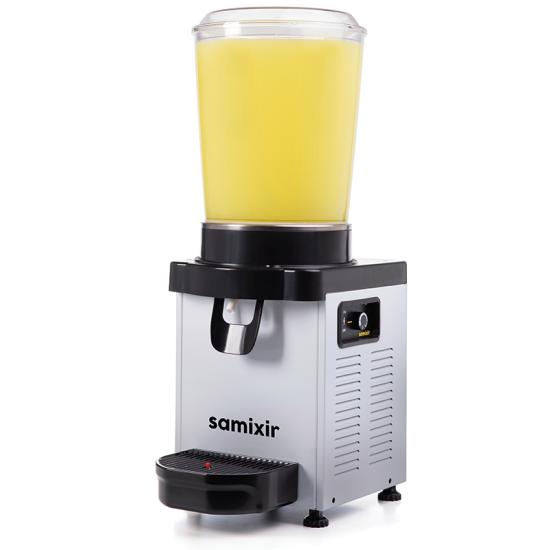 Samixir M10 Panoramik Soğuk İçecek Dispenseri, 10 Lt, Karıştırıcılı, Inox