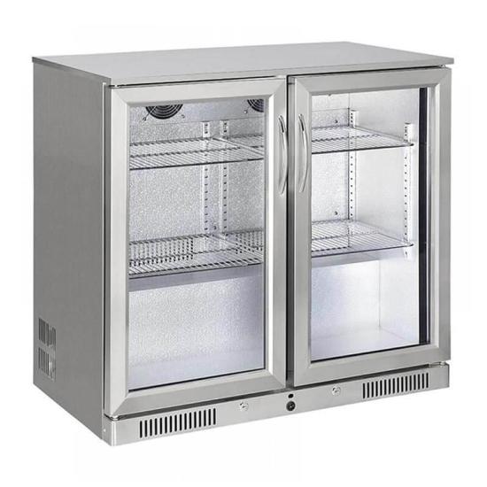 Senox Bar Altı Şişe Soğutucu 2 Kapılı SBC250